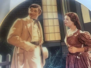 GONE WITH THE WIND The End Of An Era, Limited Edition Vintage PLATE Paul Jennis - Picture 1 of 6