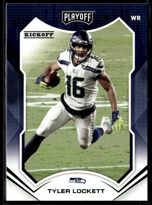 2021 Panini Playoff #196 Tyler Lockett Goal Line - Image 1 of 2