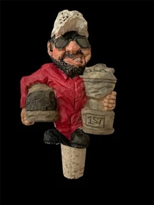 Spit "N" Whittle Vintage Flaschenverschluss "Johnny Crash" Neu E09 - Bild 1 von 4