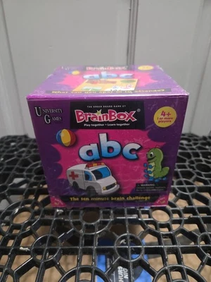 SPIEL: Brainbox ABC - 10 Minuten Memory Recall Spiel, 1 oder mehr Spieler ab 4+ NEU - Bild 1 von 4