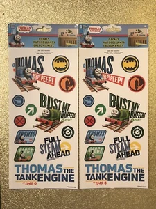Sandylion THOMAS & FRIENDS Sticker Sheets~Lot of 2 Sheets~24 Stickers~2012 NEW - Picture 1 of 1