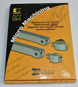 Kennametal Micro Quick Change Lathe Tooling Set KM16SCLCR09 & KM16-NCM10-421 - Picture 1 of 14