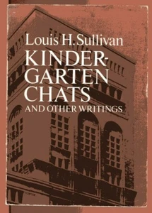 LOUIS H SULLIVAN Kindergarten Katzen Andere Schriften Vintage TPB 1979 Architektur - Bild 1 von 2