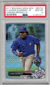 VLADIMIR GUERRERO JR 2017 Bowman Mega Box Mojo Refractor #32 PSA 10 Gem Mint RC! - Picture 1 of 2
