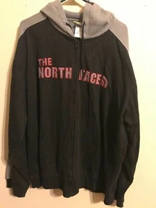 Sudadera con capucha vintage para hombre serie TNF North Face A5 negra/gris XL extra grande nueva sin etiquetas nueva - Imagen 1 de 5