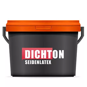 Latexfarbe Wandfarbe Weiß Seidenglänzend Innenwandfarbe Latex Küche Bad D.41W - Bild 1 von 8