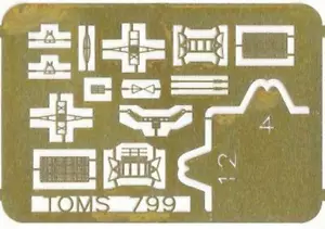TOM's 1/700 Mk 4/Mk 12 US Radar Antennas 799 - Picture 1 of 1
