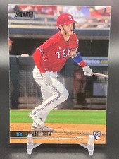 2021 Topps Stadium Club JONAH HEIM RC Black Foil Parallel SP Rangers