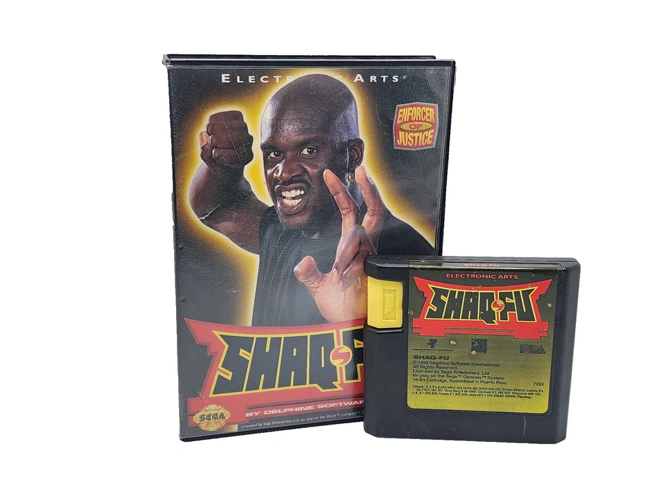 Shaq-Fu - First Print (Sega Genesis, 1994) In Box - Image 1 of 1