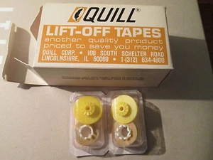 Quill ~ Ribbons 7-11281 ~ Super Dry Lift-Off Tape ~ 2 New Packs - Picture 1 of 1