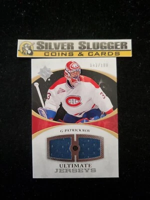 2010-11 Patrick Roy Upper Deck Ultimate Collection Dual Jersey /100!  - Image 1 of 2