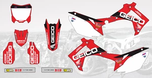 AM 443 GRAPHICS DECALS STICKERS FOR HONDA CRF250 R 2014-2017 CRF450 R 2013-2016 - Bild 1 von 1