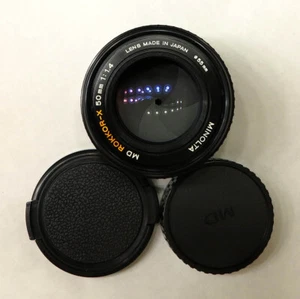 ✅Serviced✅ Minolta MD Rokkor-X 50mm f1.4 3384706 Sony Olympus Fujifilm micro 4/3 - Picture 1 of 5