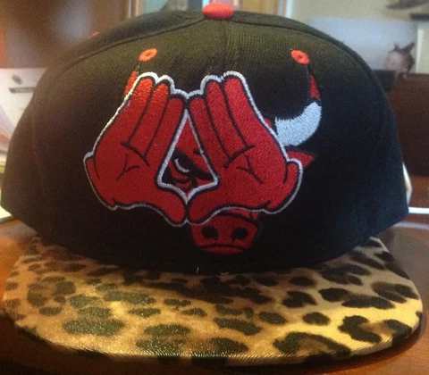 CHICAGO BULLS DOPE COUTURE HAT HANDS GLOVES Cover