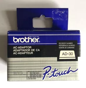 Brother AD-30 AC Adapter for P-Touch Label Maker 7V Power Supply - Picture 1 of 4
