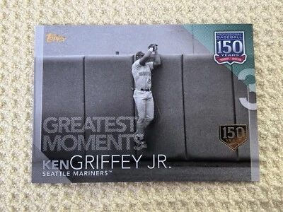 Ken Griffey Jr 2019 Topps #150-67 150 Years Greatest Moments SP# /150 - Image 1 of 2