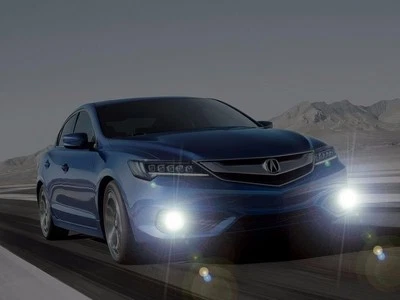 Белые светодиодные противотуманные фары Angel Eye Halo для Acura ILX 2016 2017 2018 годов выпуска - Изображение 1 из 4