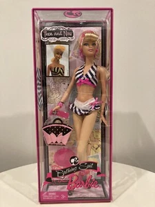 2008 BATHING SUIT Barbie Then & Now 1959-2009  Oiriginal Package - Picture 1 of 3