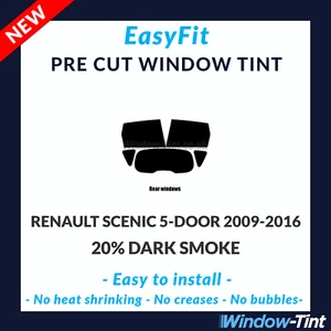 Fácil de Colocar Estática Precortado Tinte Para Renault Scenic 5-door 2009-16 - - Imagen 1 de 3