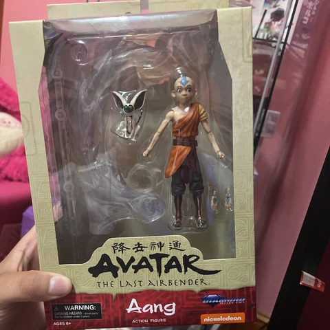 Avatar The Last Airbender Aang Deluxe Action Figure Diamond Select Toys Cover