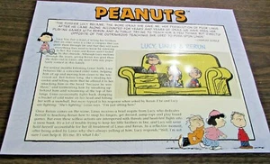 2006 - PEANUTS - LUCY, LINUS & RERUN - LIMITED EDITION PATCH - MINT - Picture 1 of 3