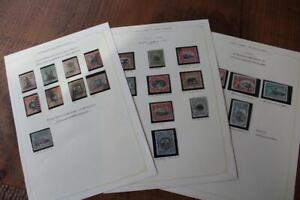 NORTH BORNEO Fine Collection of 24 Stamps from 1909-23 onwards
