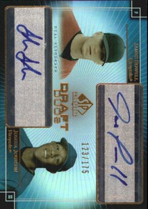 2004 SP Top Prospects Dual Autograph #JH James Howell/Joshua Johnson C25888 