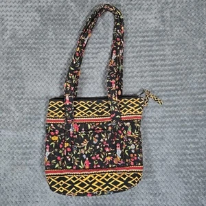 Vera Bradley Vintage Classic Ming Shoulder Tote Purse Bag Asian Floral Classic - Picture 1 of 6