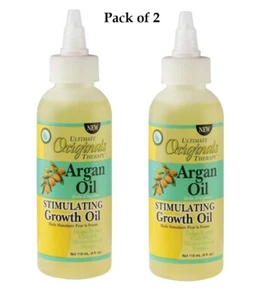 2 X Ultimate Originals Therapy Argan Oil Stimulating Growth Oil 118ml/4oz - Picture 1 of 3