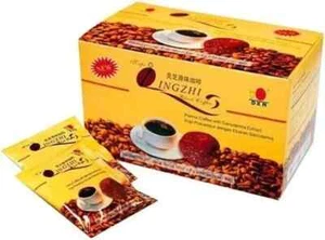 DXN Lingzhi Black Coffee 2 in 1 with Ganoderma Extract 4.5g x 20 Satchel- - Picture 1 of 2