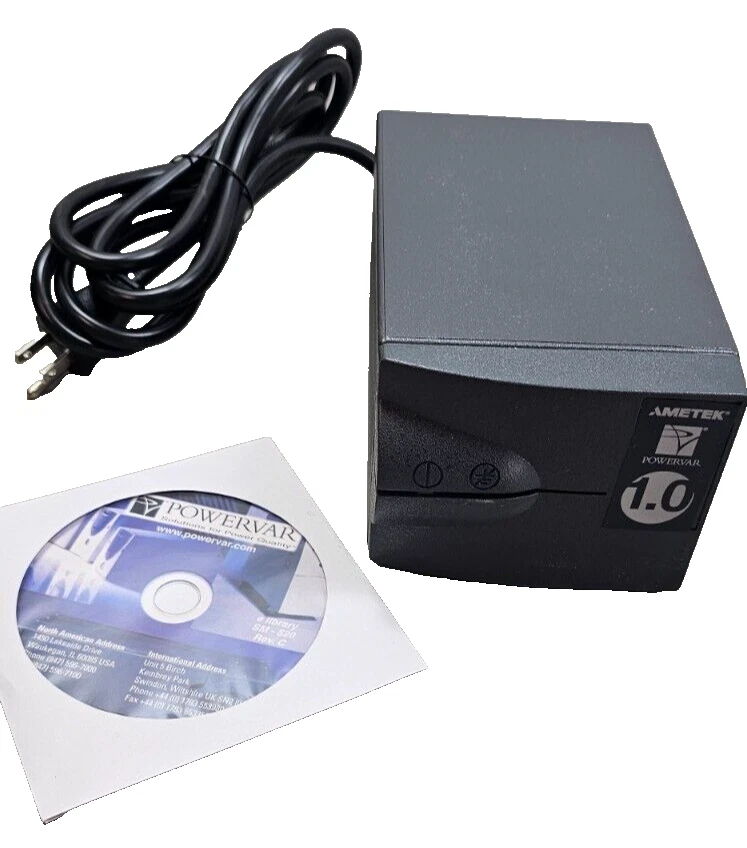 Powervar AMETEK Ground Guard 1.0A Power Conditioner Surge Protector (ABC100-11) - Image 1 of 4