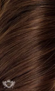 Foxy Locks 20" Seamless Clip In Echthaar Extensions - Schokolade - 1 x 60g Schuss - Bild 1 von 1