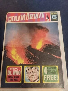 Vintage COUNTDOWN Comic # 6 Dr Who Joe 90 Thunderbirds Dastardly 27 MARCH 1971 - Picture 1 of 10