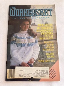 1990 May THE WORKBASKET Magazine, Four Styles of Scandinavian Sweaters(MH107) - Imagen 1 de 3