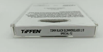 Tiffen 72mm Black Glimmerglass 1/8 Filter Glimmer Glass 72BLKGG18