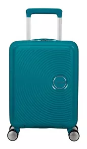 American Tourister Soundbox Mini Spinner 47 / 16 Trolley Deep Teal Neu - Bild 1 von 8