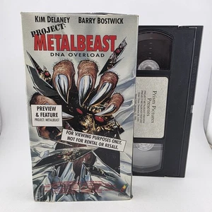 Project: Metalbeast - DNA Overload -VHS - 1994 - Promo - Rare - Picture 1 of 12