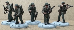 Dust Tactics 1947 Studio, Premium USMC Mavrick Rifle Squad Winter Bases, ohne Karte - Bild 1 von 7
