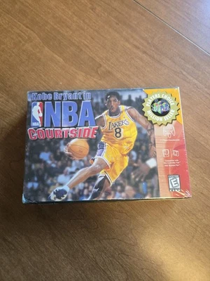 Kobe Bryant in NBA Courtside Nintendo 64 N64 1998 FACTORY SEALED NEW IN BOX - Image 1 of 4