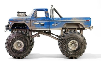 GREENLIGHT, FORD F-250 Monster Truck versione sporca #1- 1974 - BIGFOOT, 1/18... - Immagine 1 di 4