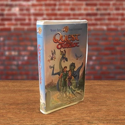 Quest For Camelot (VHS, 1998, Warner Brothers) 100% Tested! Ex-Rental Clamshell - Image 1 of 4