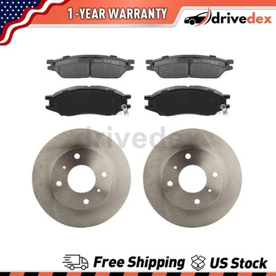 Rotores delanteros pastillas de freno semimetálicas para Renault Scala_DV 2011 2012 2013 Foto 1 de 4