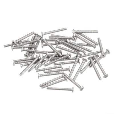 M1.2-0.25 X 10 mm 100pcs Diriger Vis Conduire Vis Matériel Attache pour Meubles - Photo 1/4