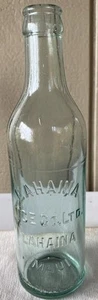 Hawaii Lahaina Ice Co. Maui Hawaiian Bimal Soda Bottle 1913 - Picture 1 of 11