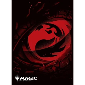 MTG Card Sleeve MANA MINIMALIST Red Mana Symbol MTGS 301 Pack New - Picture 1 of 1