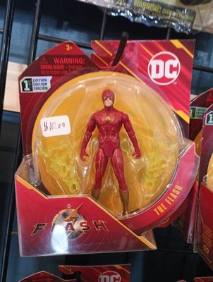 4-дюймовая экшн-фигурка DC the Flash Movie Flash 1-е издание - Изображение 1 из 2