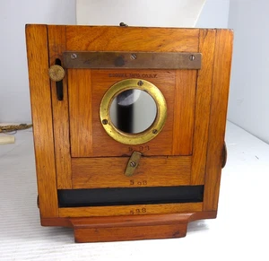 Antique Scoville MFG , New York Wood Tailboard Camera Large Format Estate Find ! - Picture 1 of 20