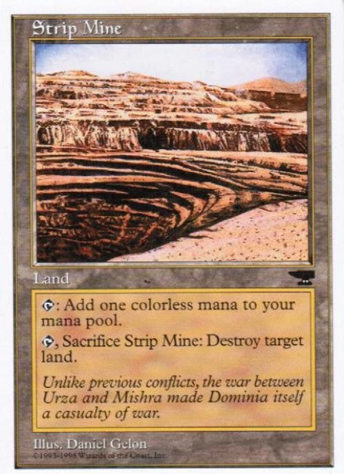 Strip Mine - Medium Play MTG Anthologies - Image 1 of 1