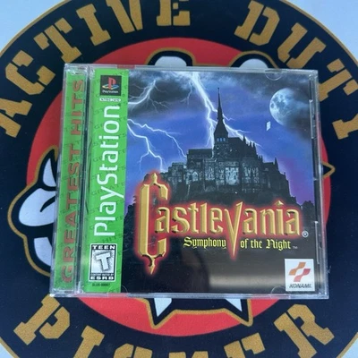 Castlevania: Symphony of the Night PlayStation 1 PS1 CIB Completo Funciona Perfecto! Foto 1 de 4