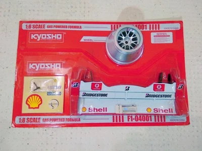 FERRARI F2004 F.1 KYOSHO DE AGOSTINI SCALA 1/8 RC NITRO uscita F1-04001 - Immagine 1 di 2